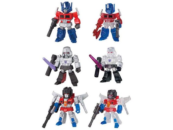 Kabaya Gum Plus Transformers D Collection Optimus Prime, Megatron, Starscream Images  (1 of 4)